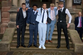 Discovery Academy Prom 2025 Stoke City Football ground
