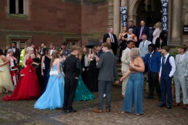 Discovery Academy Prom 2025 Stoke City Football ground