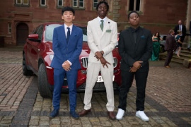 Discovery Academy Prom 2025 Stoke City Football ground