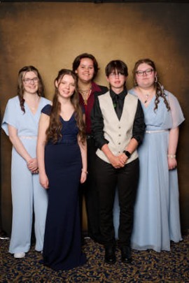 Discovery Academy Prom 2025 Stoke City Football ground