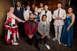 Discovery Academy Prom 2025 Stoke City Football ground