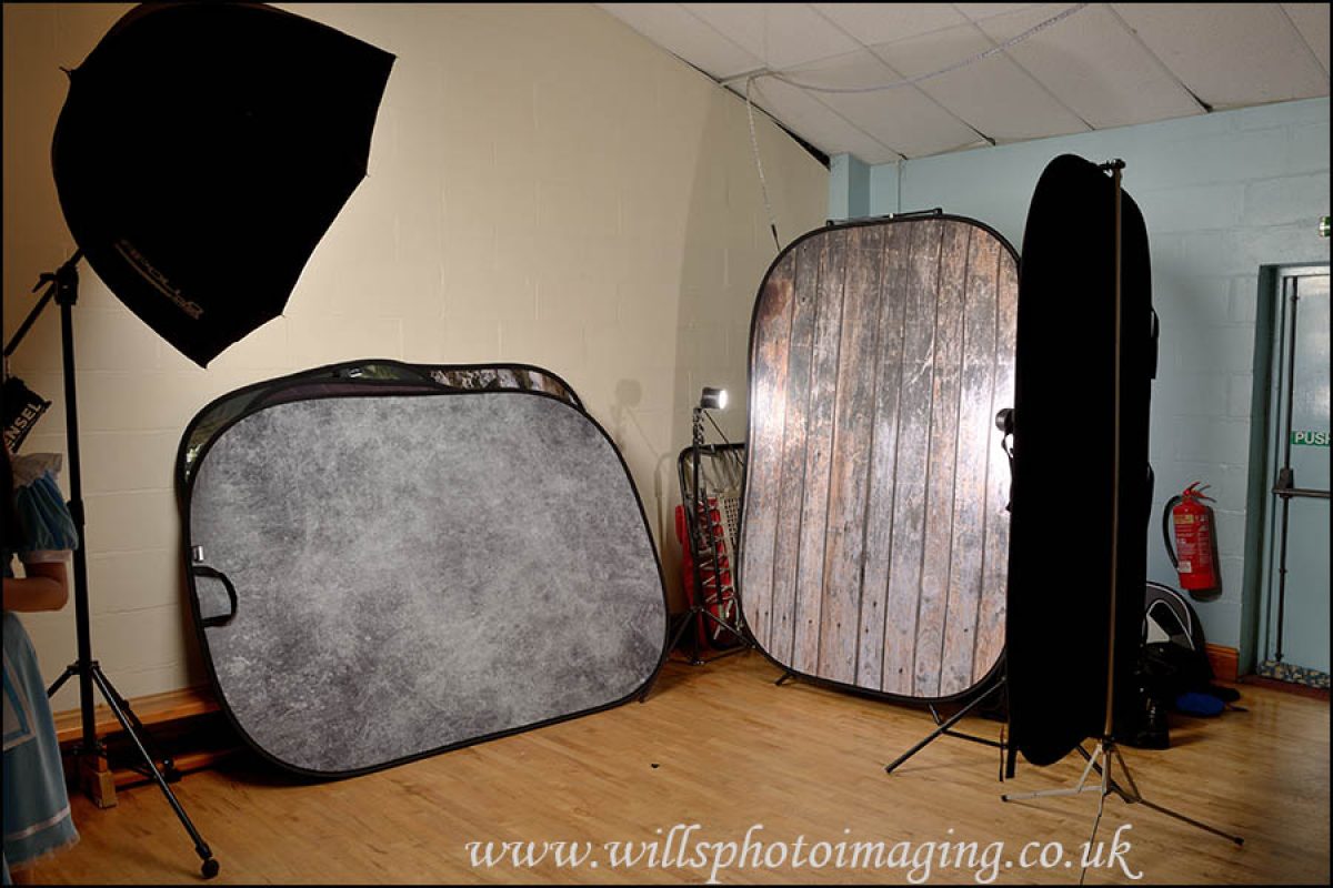 Using Lastolite perspective backgrounds